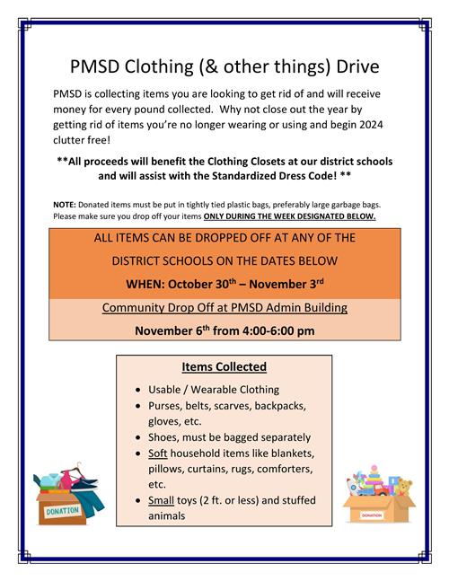  Clothing Drive